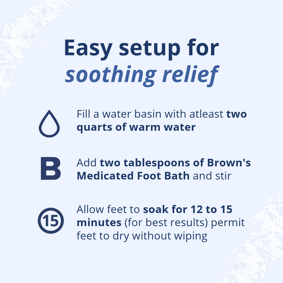 Brown's Original Medicated Foot Bath