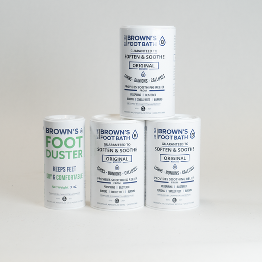 Brown's Foot Callus Cure Kit