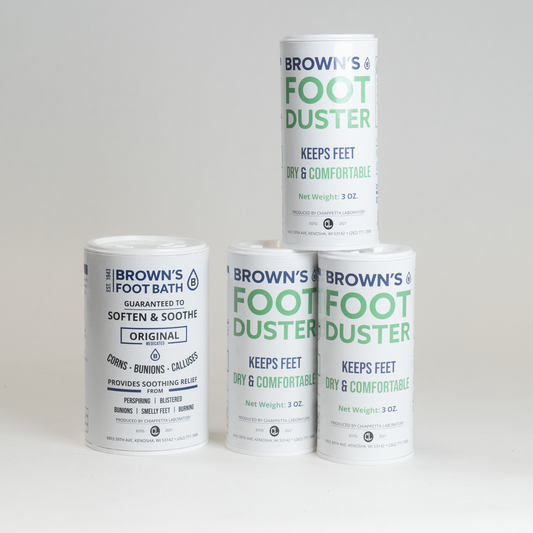 Brown's Sweaty Foot Cure Kit
