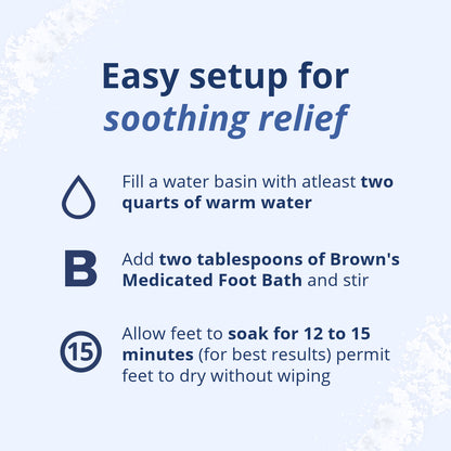 Brown's Original Medicated Foot Bath